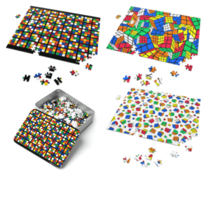 Rubik Cube Jigsaw Puzzle Collection
