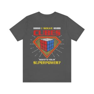 Rubik's Cube Shirt What's Your Superpower Adult