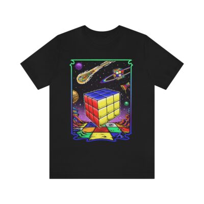 Rubik's Cube Shirt psychedelic Adult