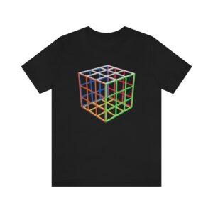 Rubik's Cube Shirt Invisible Cube Adult