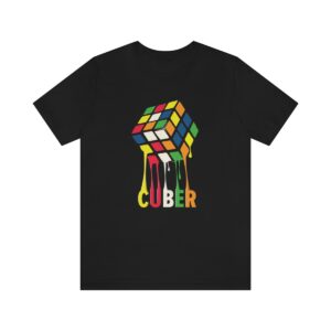 Rubik's Cube Shirt Melting Cuber Adult
