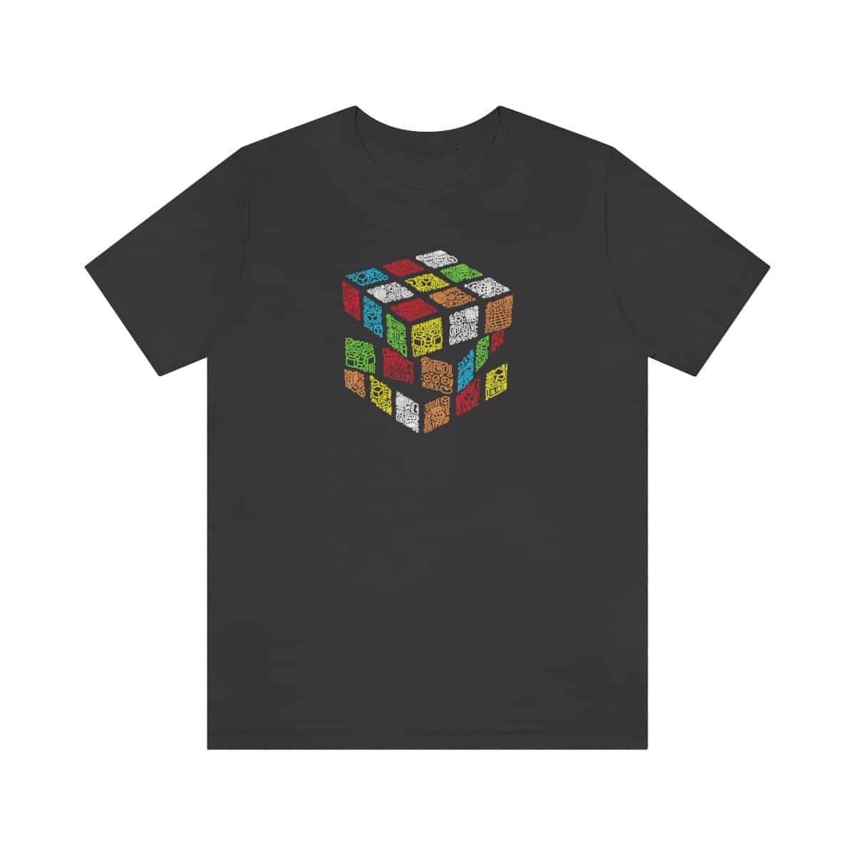 rubiks cube t shirt design