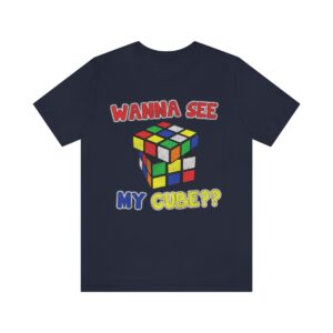 Rubik's Cube T-Shirt Wanna See My Cube Adult