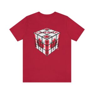 Rubik's Cube Shirt Canadian Flag Adult