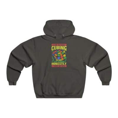 Rubik's Cube Hoodie Sweatshirt Day Without Cubing Adult