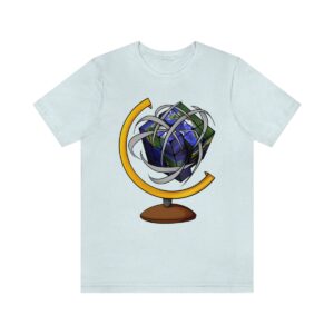 Rubik's Cube Shirt Globe Adult