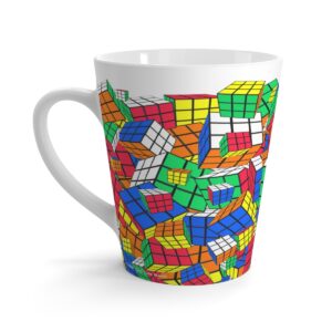 Rubik's Cube Mug Latte Crazy Cubes