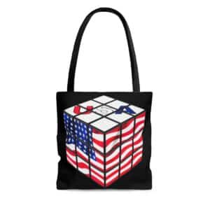 Rubik's Cube Tote Bag USA Cubing