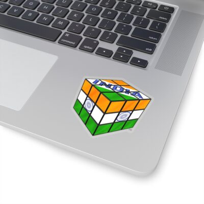 Rubik's Cube Sticker Indian Flag