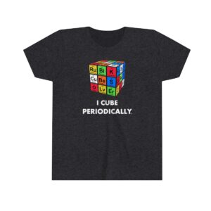 Rubik's Cube T-Shirt I Cube Periodically Youth