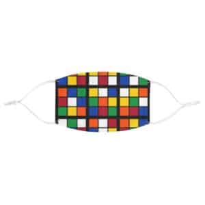 Rubik's Cube Face Mask Larger Cubes