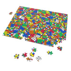 Rubik's Cube Jigsaw Puzzle Crazy Cubes Edition