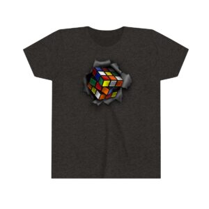 Rubik's Cube Shirt Cube Bursting Through Youth
