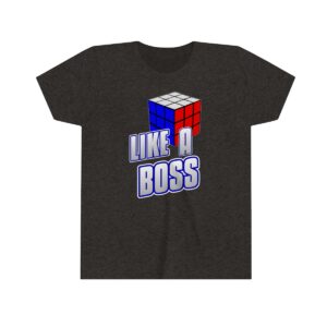 Rubik's Cube T-Shirt Like A Boss Youth
