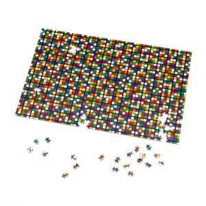 Rubik's Cube Jigsaw Puzzle Flat Cubes Edition