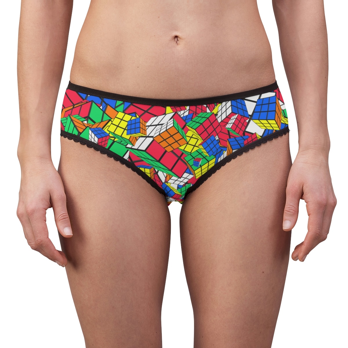 Crazy Cubes Rubik's Cube Women's Underwear Panties - Cool Cube Merch