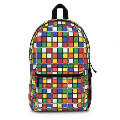 Rubik's Cube Backpack Unsolved Cubes