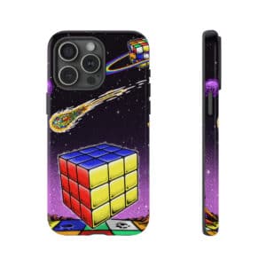 Rubik's Cube Phone Case Psychedelic