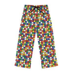 Rubik's Cube Pajama Pants Womens