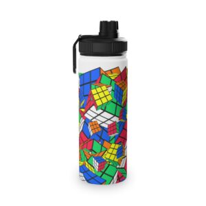 Rubik's Cube Water Bottle Crazy Cubes
