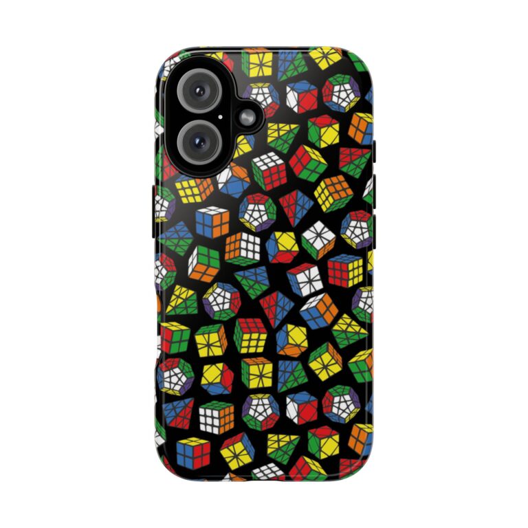 Rubik's Cube, Pyraminx, Megaminx, Skewb, Square-1 Phone Case