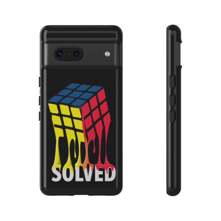 Solved Rubik's Cube Phone Case