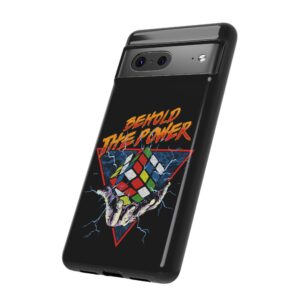 Behold the Power - Rubik's Cube Phone Case - Tough Case