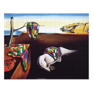 Dali Rubik's Cube Jigsaw Puzzle - 252-500-1000 Piece