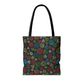Rubik's Cube Line Art Cubes Tote Bag