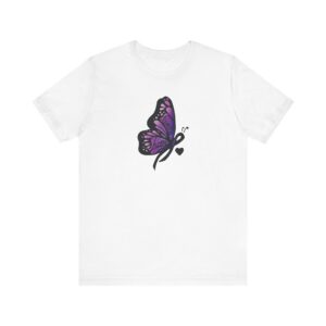 Butterfly Short Sleeve Tee Shirt2