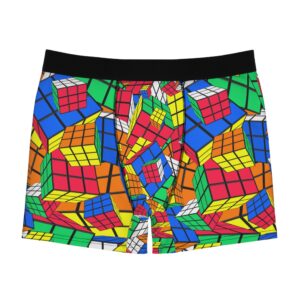 Crazy Cubes - Rubik's Cube Boxer Briefs Underwear