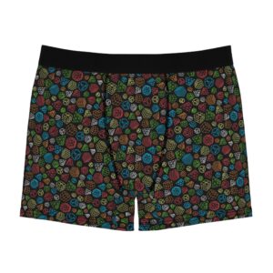 Line Art Cubes - Rubik's Cube Boxer Briefs Underwear